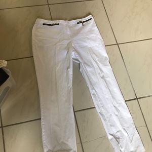 White Alfani size 10 pants